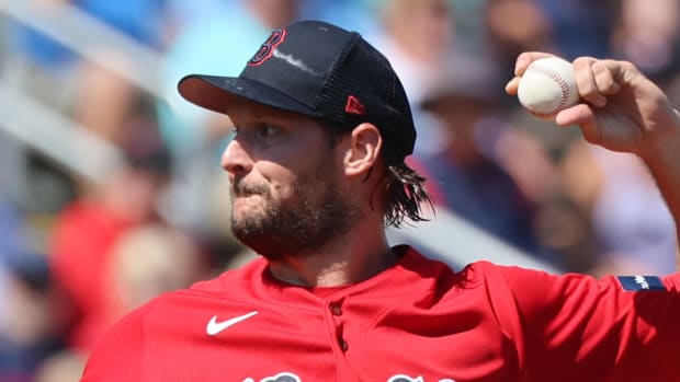 Boston Red Sox pitcher Matt Dermody